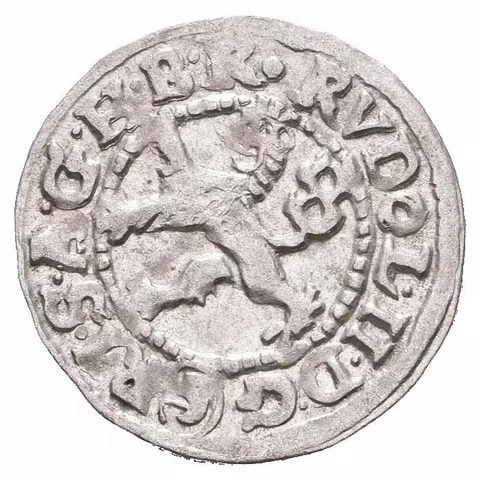 Malý groš 1591, České Budějovice-Mattighofer, HN.25a (opis 7a),