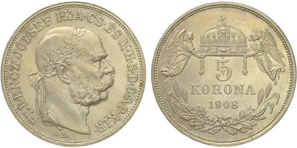 Korunová měna, 1892 - 1918 — 1