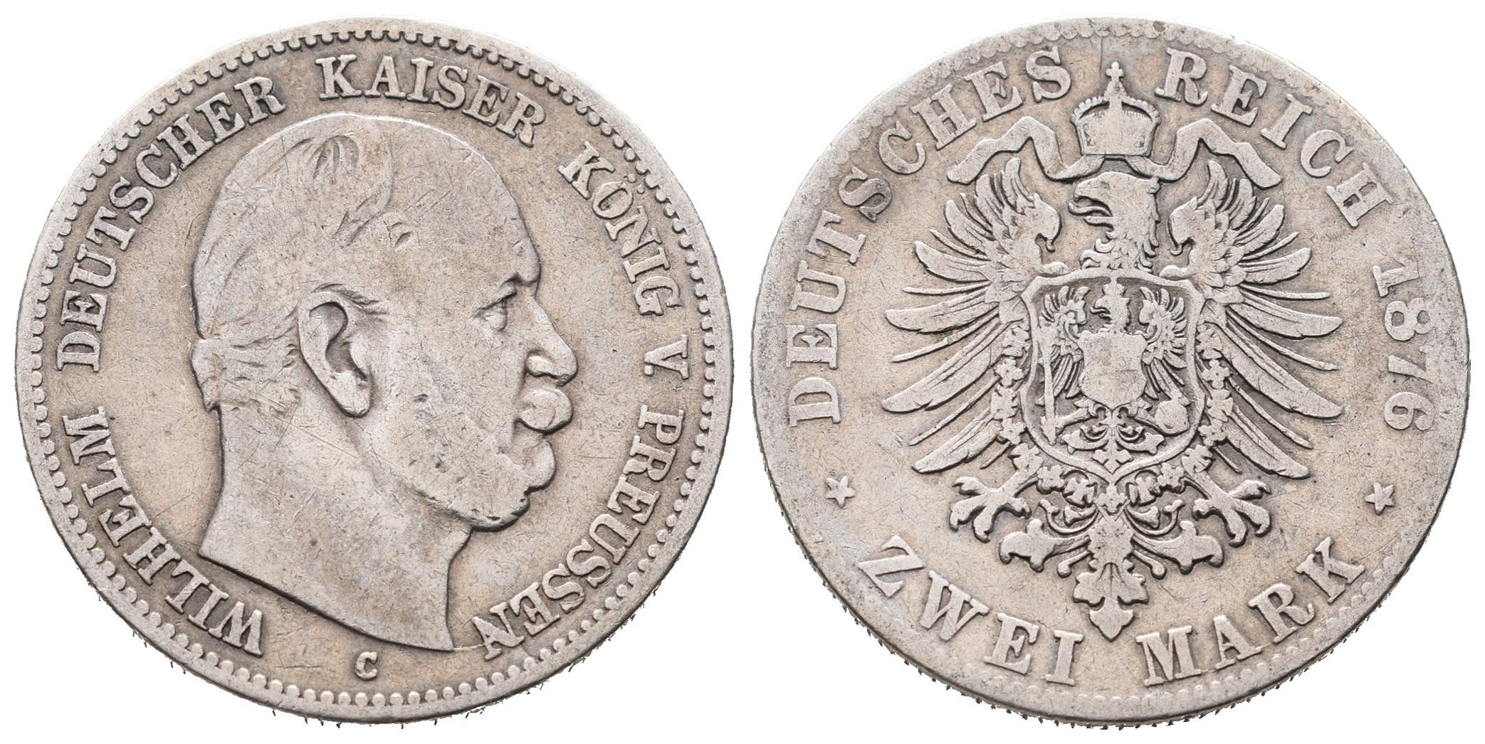 Prusko, 2 Marka 1876 C