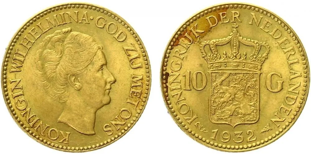 Nizozemí, Wilhelmina I., 1890 - 1948 — 1
