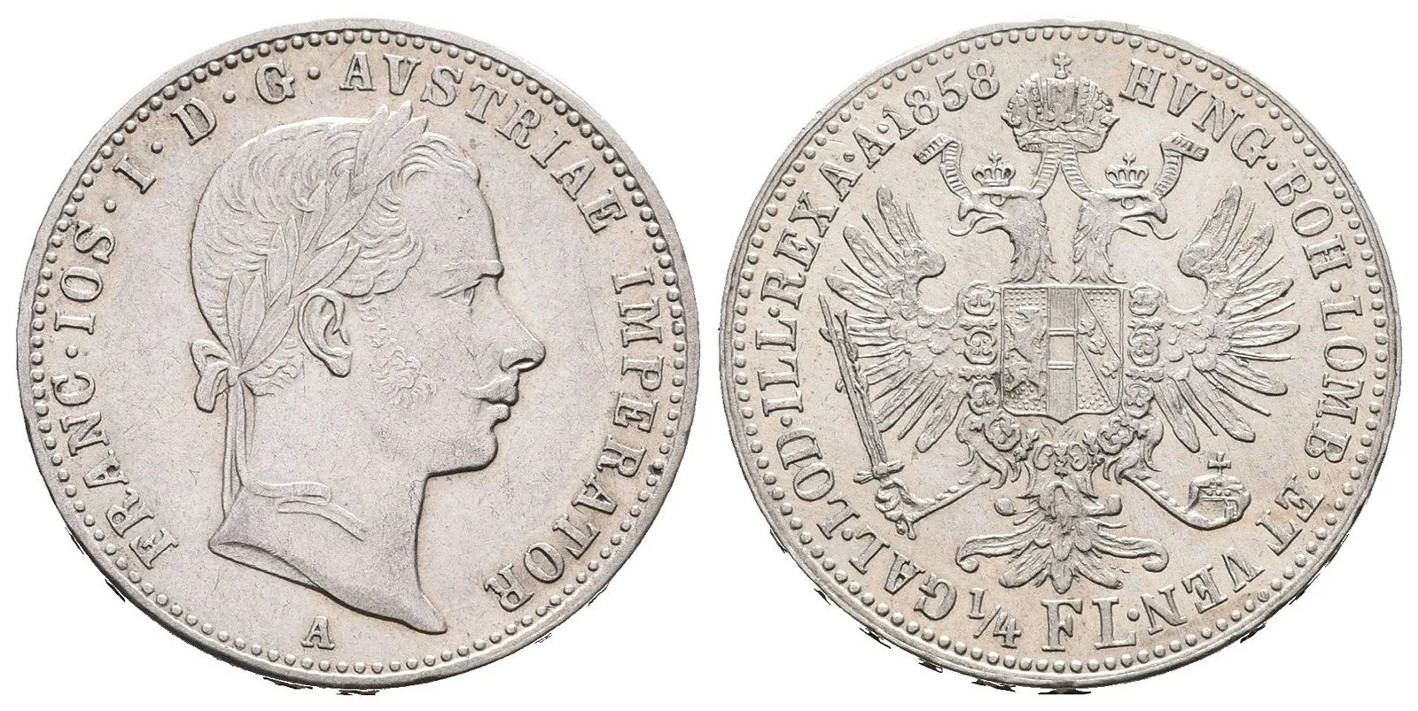 Rakouská a spolková měna, 1857 - 1892 — 1