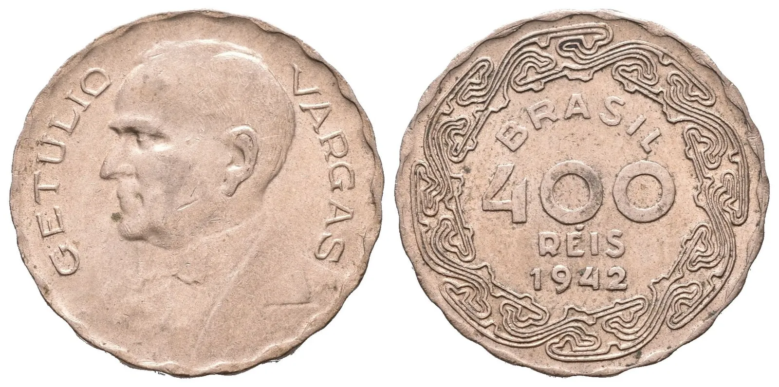 Brazílie, 400 Reis 1942