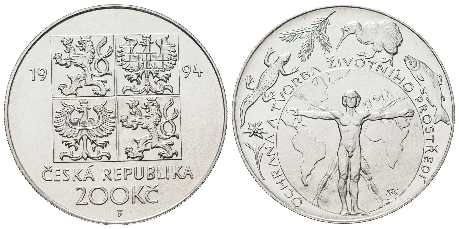 200 Kč 1994 - Životní prostředí