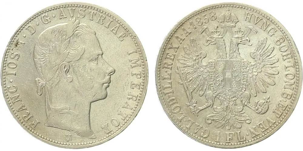 Rakouská a spolková měna, 1857 - 1892 — 1