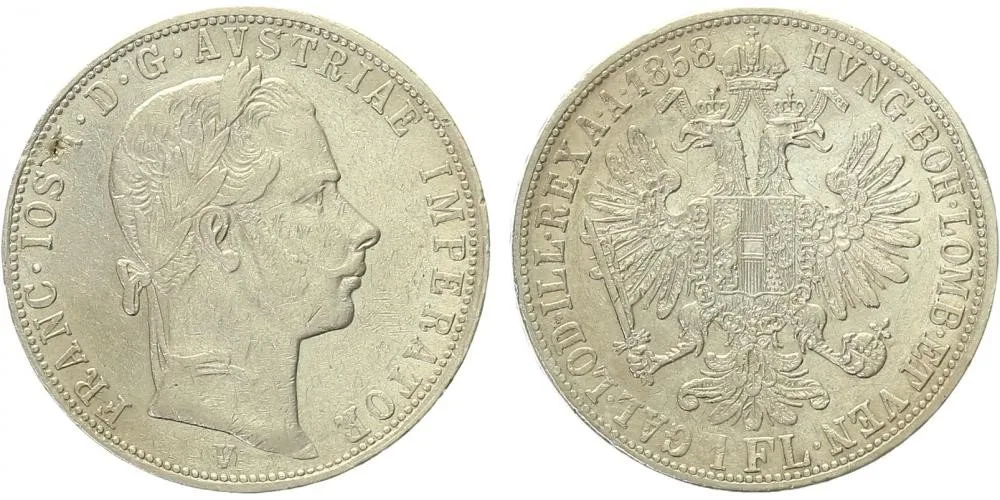 Rakouská a spolková měna, 1857 - 1892 — 1