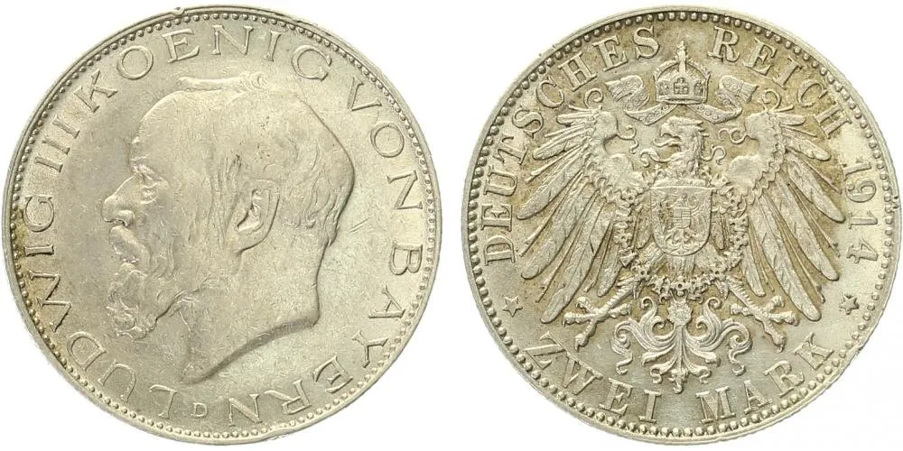 Bavorsko, Ludwig III., 1913 - 1918 — 1