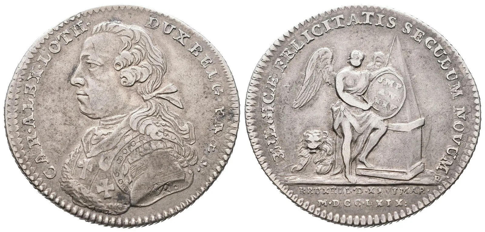 Vévoda a Velmistr Řádu německých rytířů Karel Alexandr Lotrinský, 1744 - 1780 — 1