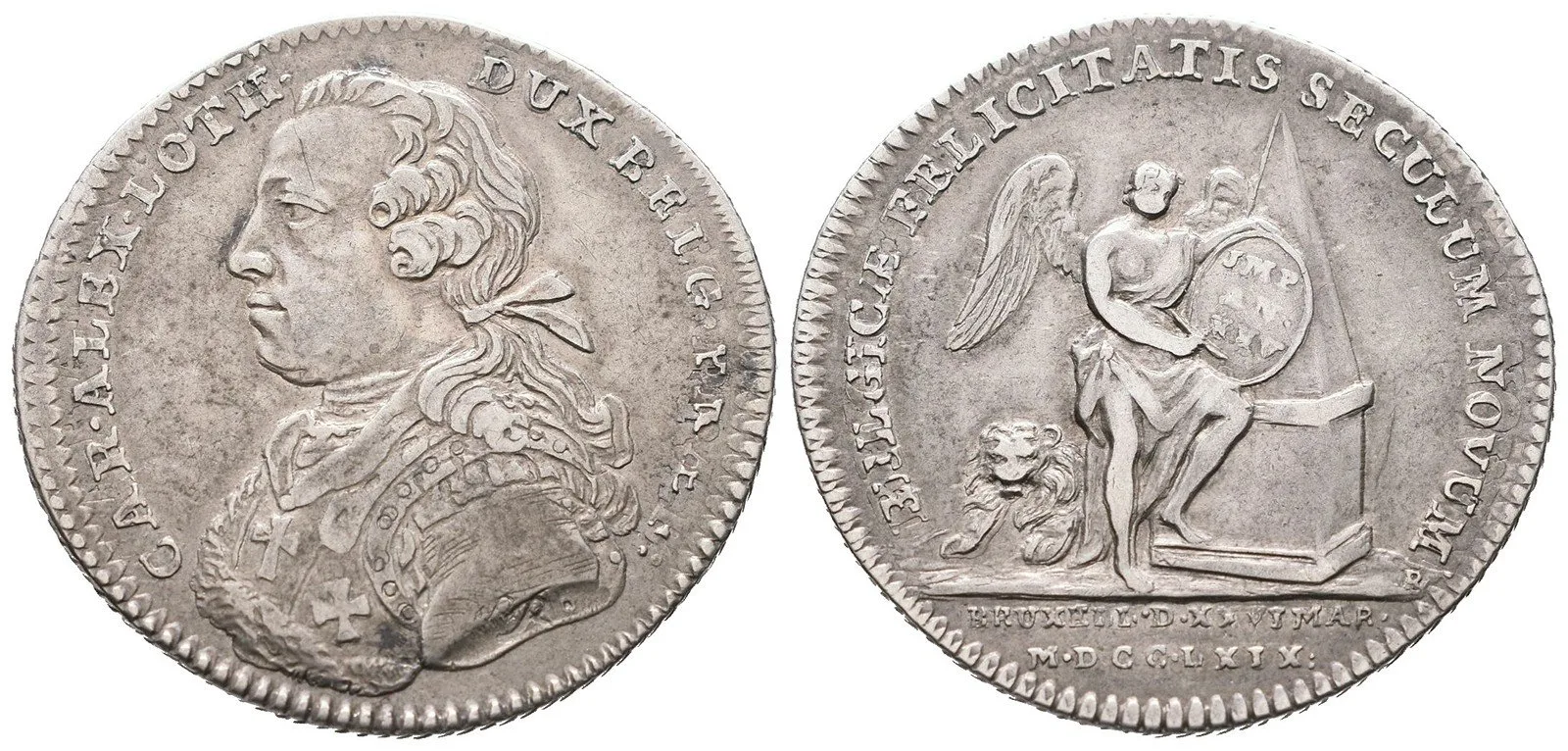 Vévoda a Velmistr Řádu německých rytířů Karel Alexandr Lotrinský, 1744 - 1780 — 1