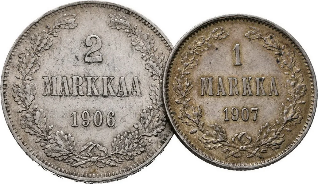 Ražby pro Finsko, Mikuláš II., 1894 - 1917 — 1