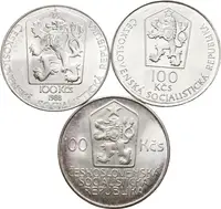 100 Kčs 1986 - Karel Hynek Mácha, Hornická akademie Banská Štiavnica a — 2