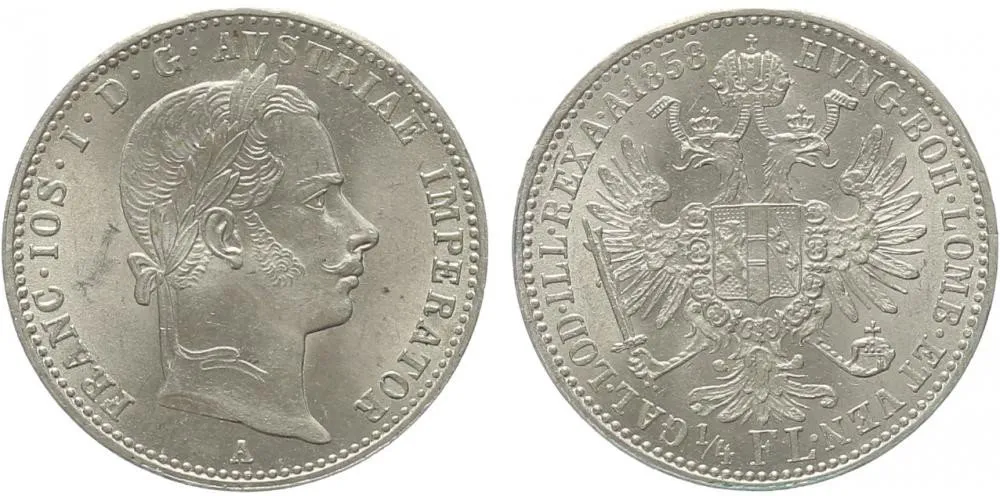 Rakouská a spolková měna, 1857 - 1892 — 1