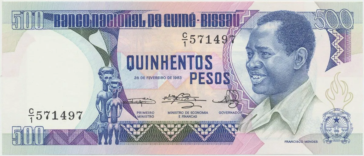 Guinea - Bissau, 500 Pesos 1983, P.7
