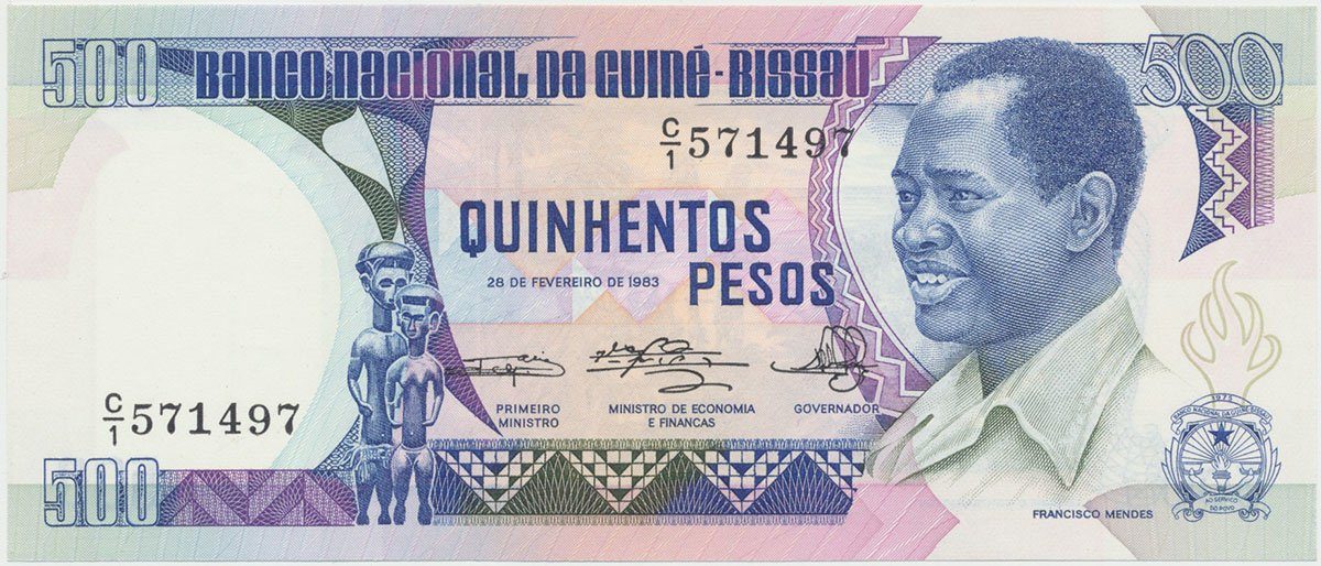 Guinea - Bissau, 500 Pesos 1983, P.7