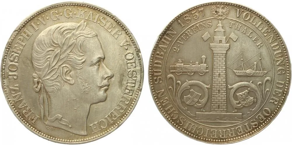 Rakouská a spolková měna, 1857 - 1892 — 1