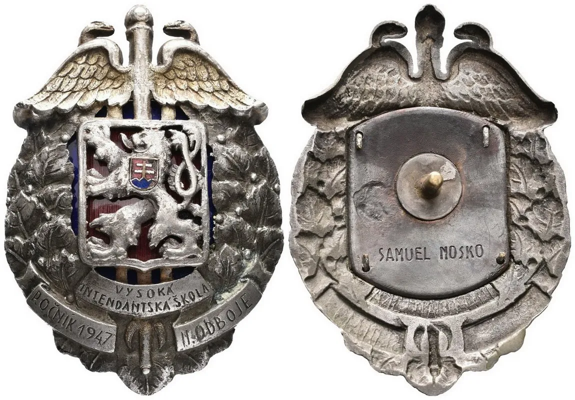 Československo - odznaky vojenských škol — 1