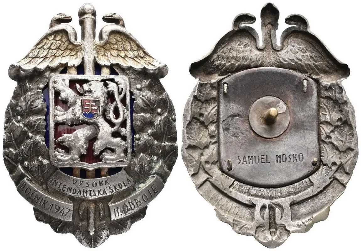 Československo - odznaky vojenských škol — 1