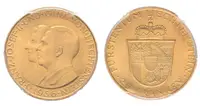 Liechtenstein, 25 Frank 1956