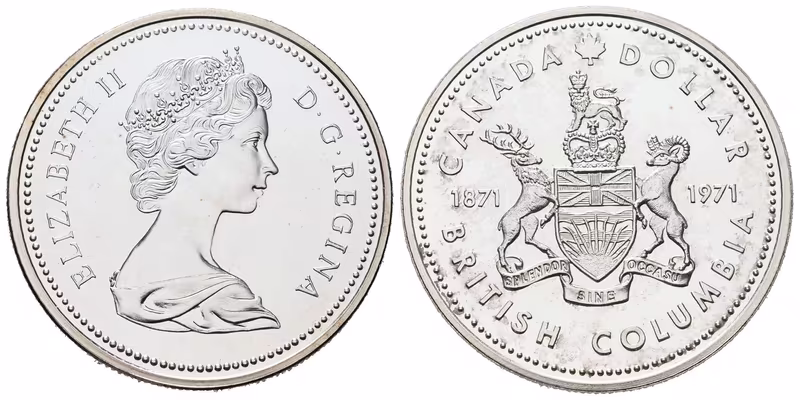 Kanada, Dollar 1971 - British Columbia