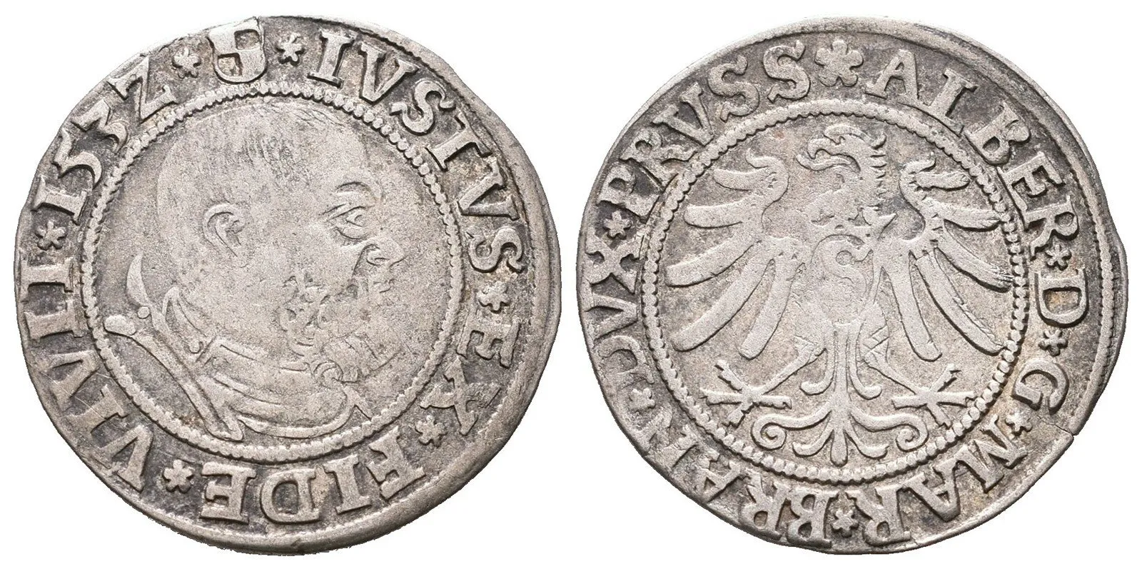 Prusko, Albrecht von Brandenburg, 1525 - 1568 — 1