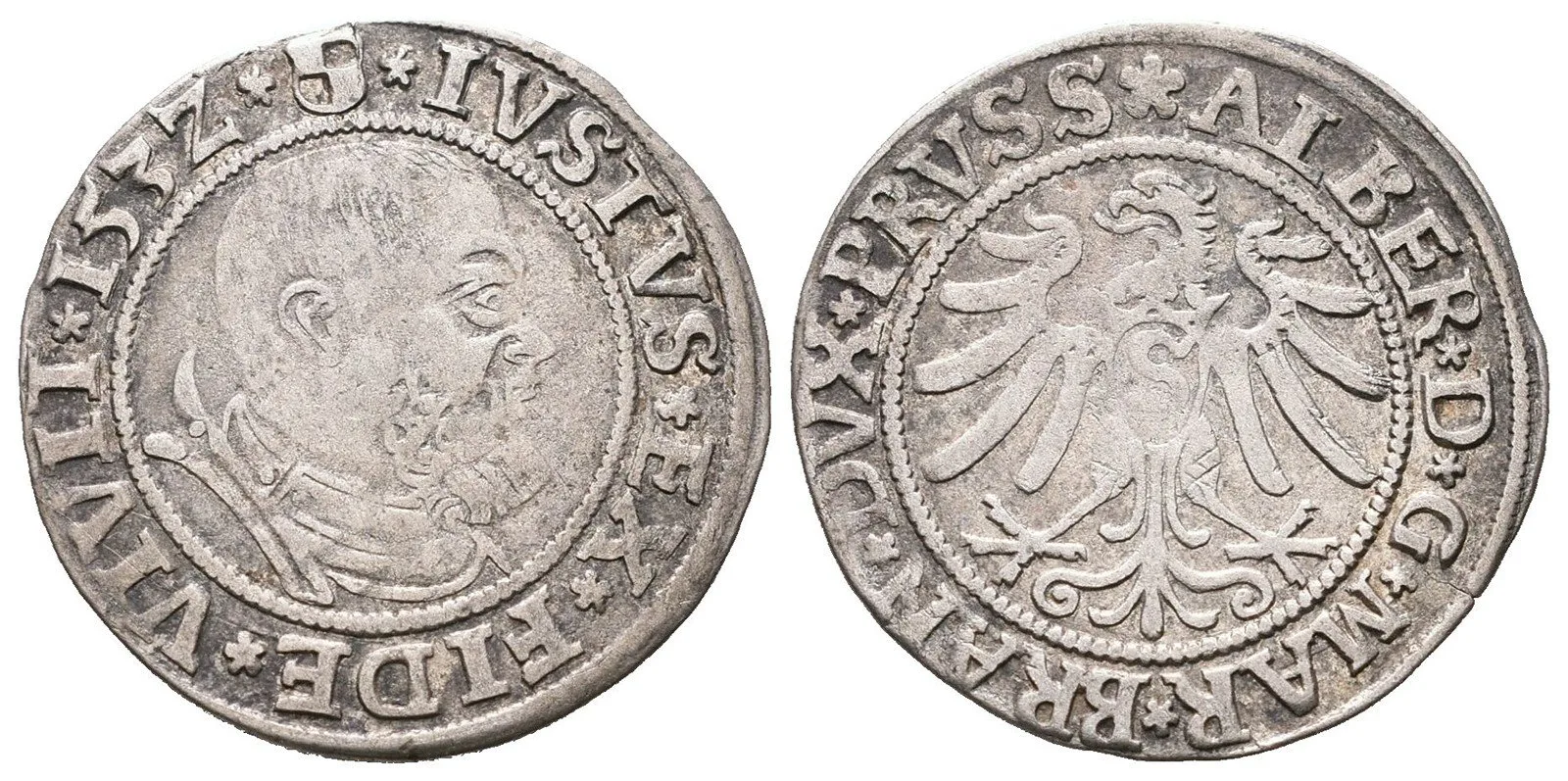 Prusko, Albrecht von Brandenburg, 1525 - 1568 — 1