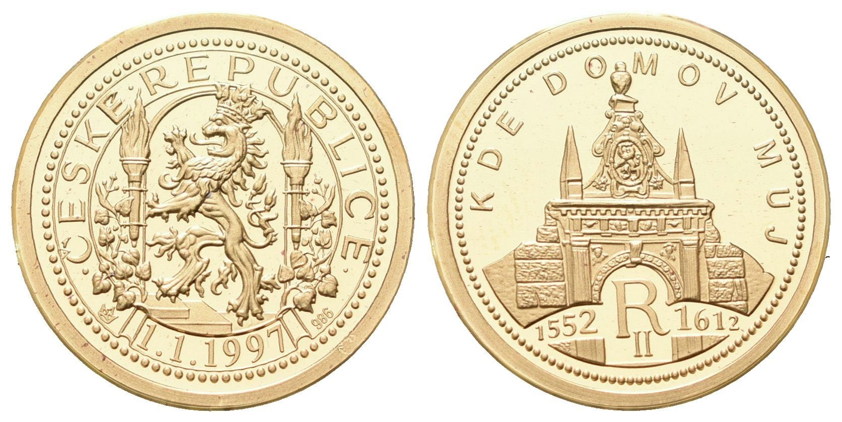 Dukát 1997 - Rudolf II.
