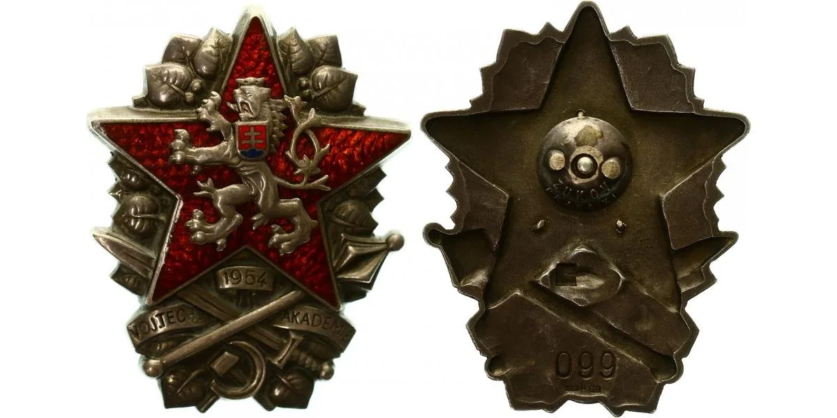 Československo - odznaky vojenských škol — 1