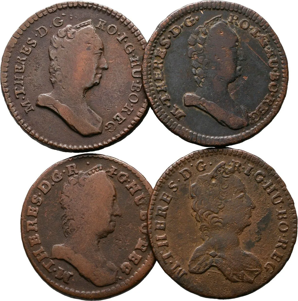 Marie Terezie, 1740 - 1780 — 1