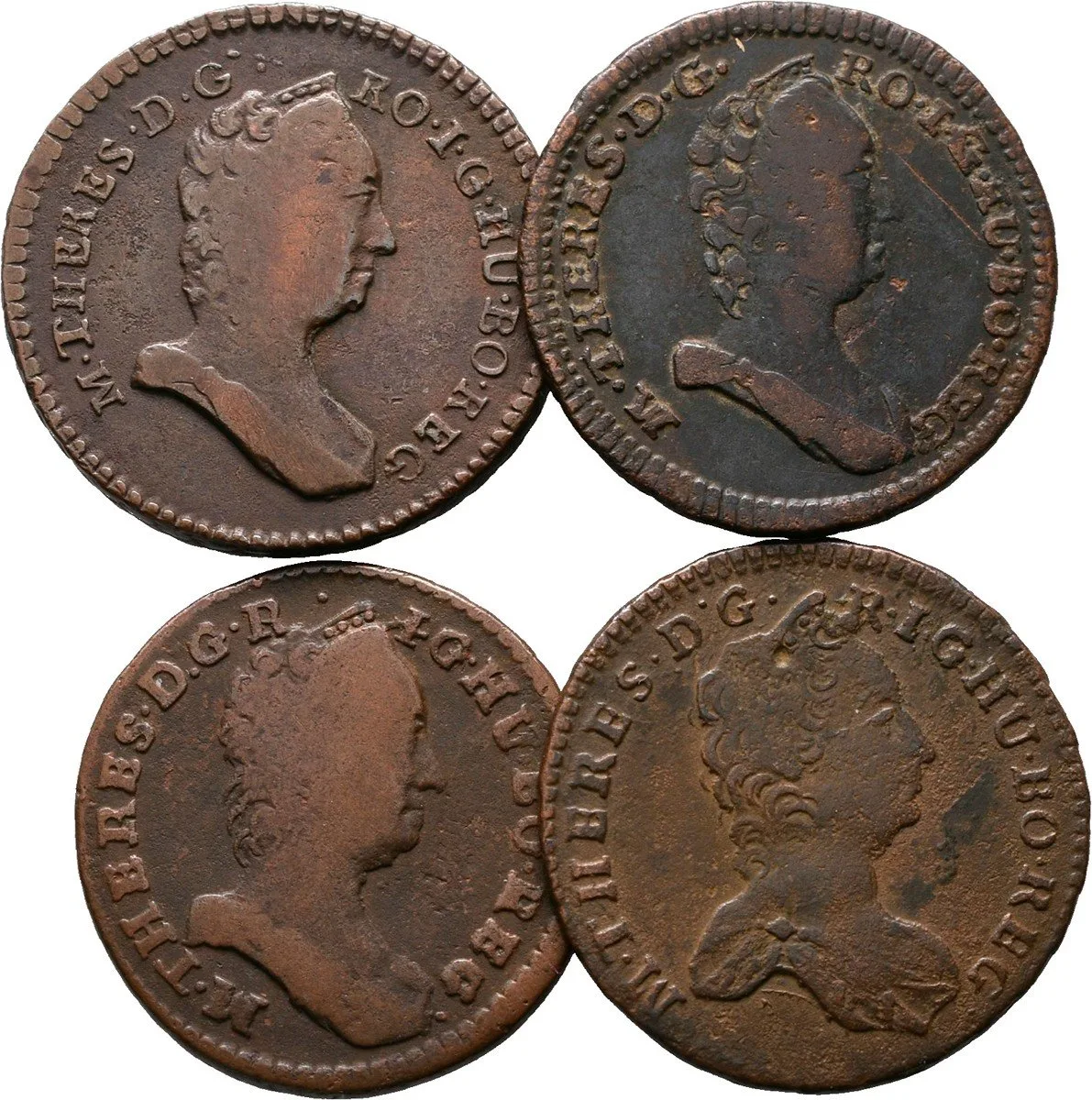 Marie Terezie, 1740 - 1780 — 1