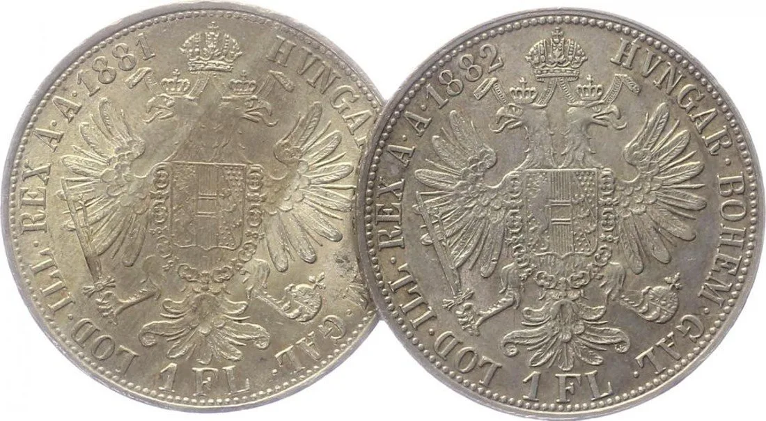 Rakouská a spolková měna, 1857 - 1892 — 1