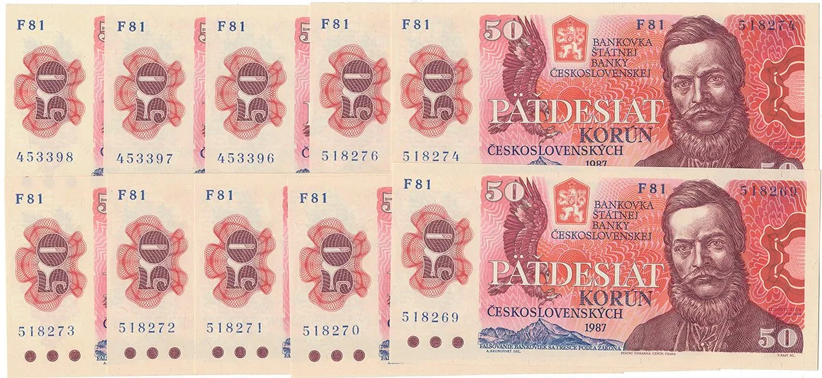 Československo, 1953 - 1993 — 1