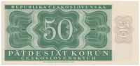 50 Koruna 1950, II. vydání, Hej.88a - fotografie 2