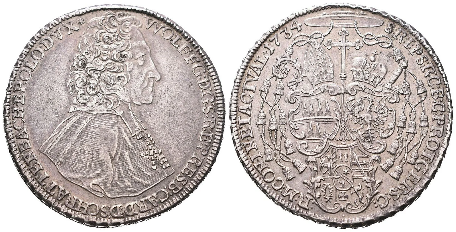 Olomouc - biskupství, Wolfgang von Schrattenbach, 1711 - 1738 — 1
