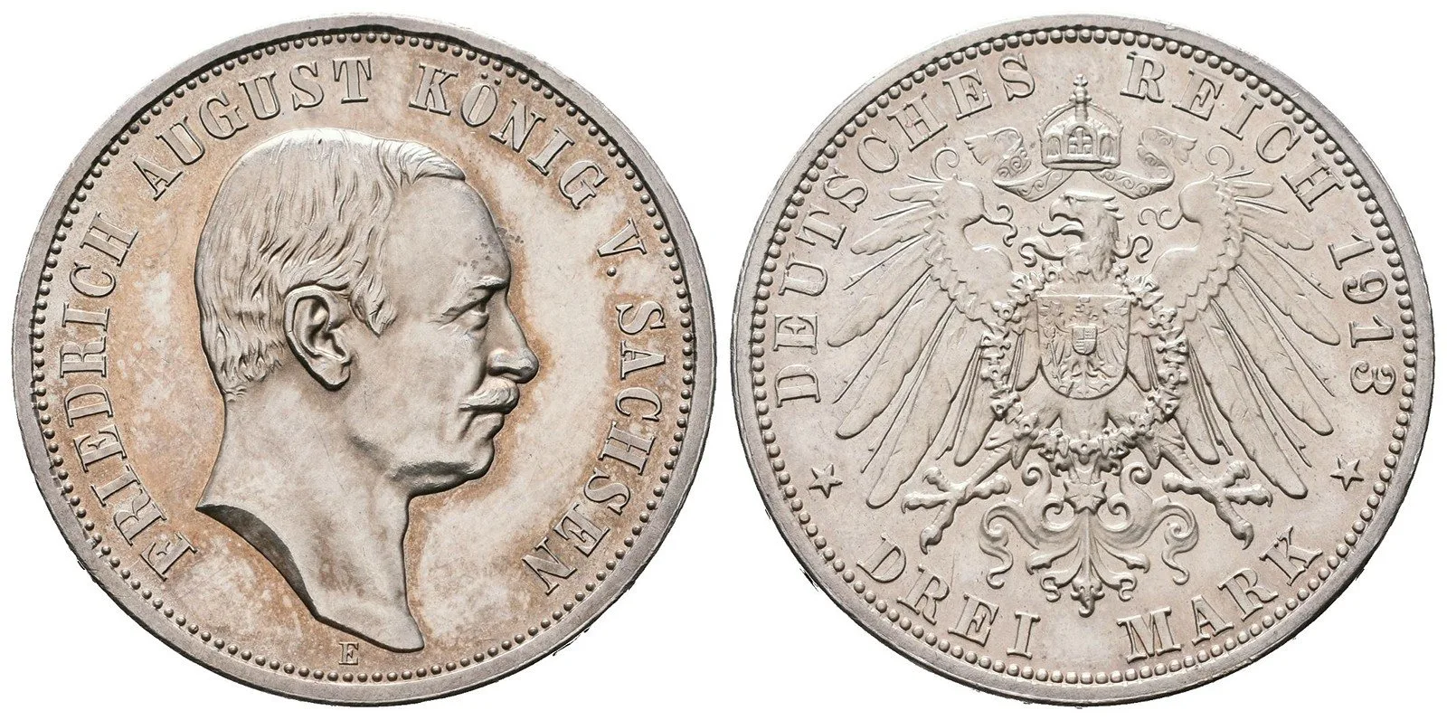 Sasko, Friedrich August III., 1904 - 1918 — 1