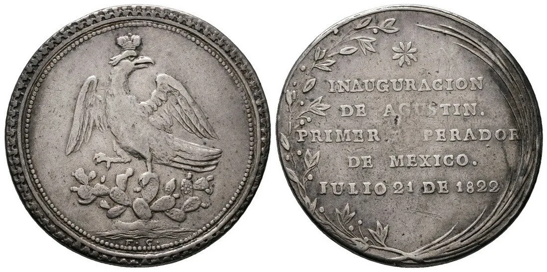 Mexiko, Augustin I. Iturbide, 1822 - 1823 — 1