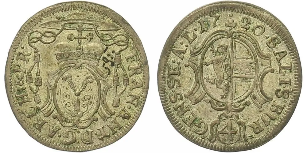Salzburg - arcibiskupství, Franz Anton Harrach, 1709 - 1727 — 1