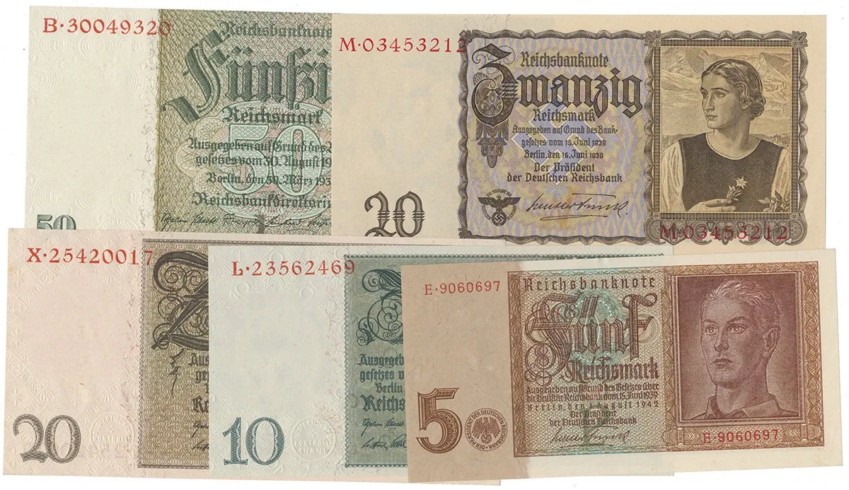 Německá platidla na československém území 1938-45 — 1