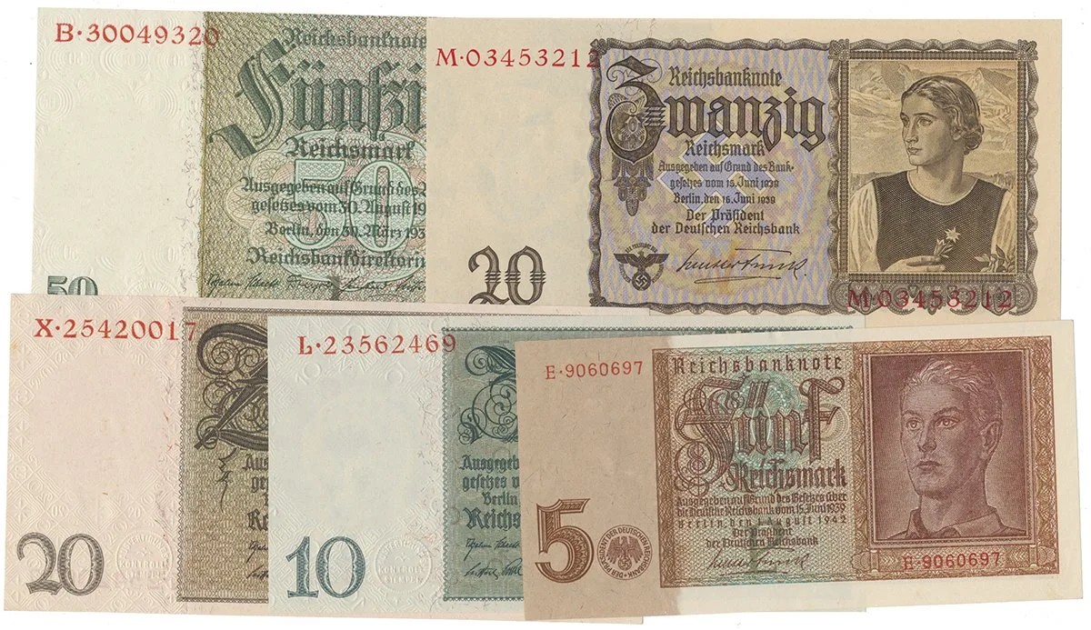Německá platidla na československém území 1938-45 — 1