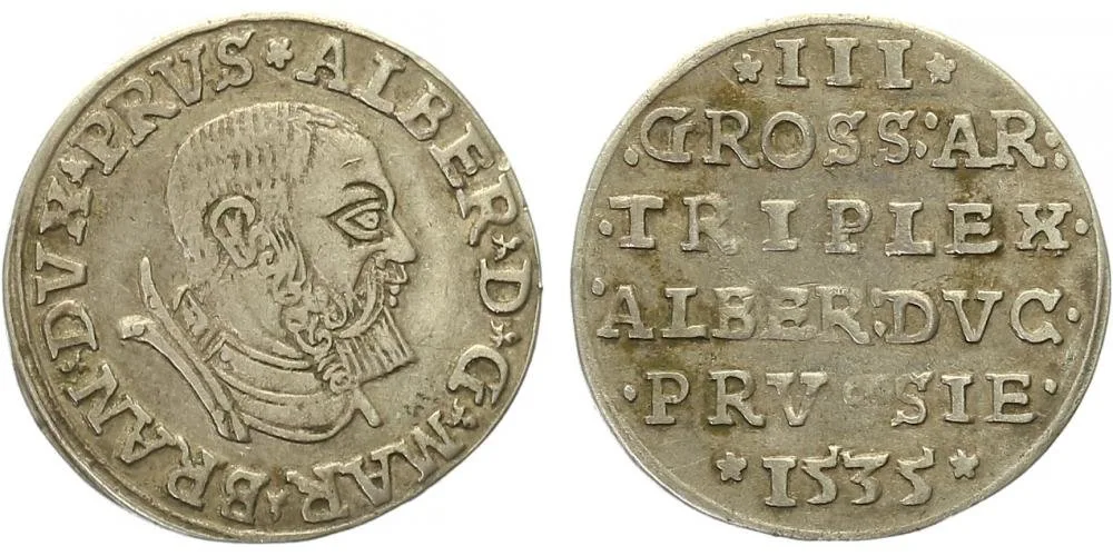 Prusko, Albrecht von Brandenburg, 1525 - 1568 — 1