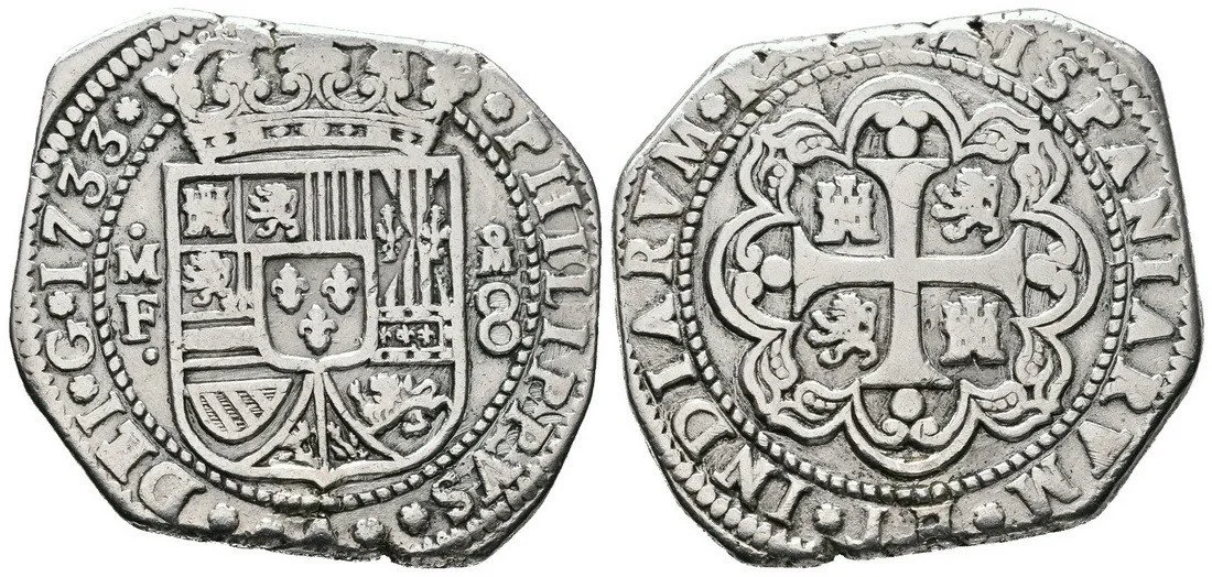 Mexiko, Philip V., 1700 - 1746 — 1