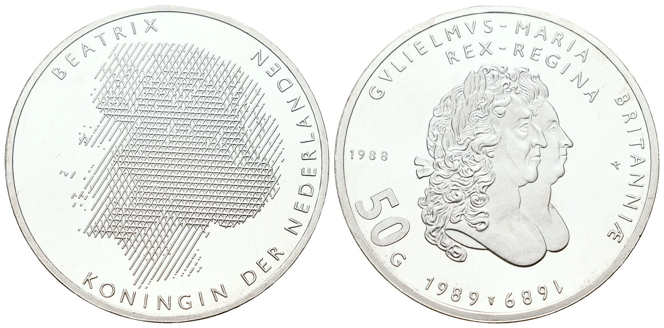 Nizozemí, 50 Gulden 1989