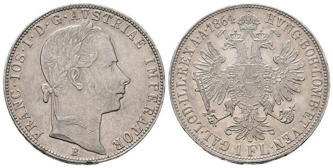 Rakouská a spolková měna, 1857 - 1892 — 1