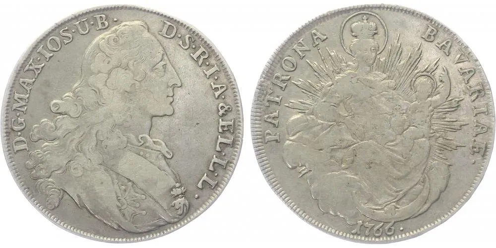 Bavorsko, Maximilian III. Josef, 1745 - 1777 — 1