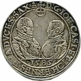 Sasko - Coburg - Eisenach, Johann Casimir a Johann Ernst, 1572 - 1633 — 1