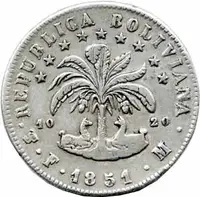 Bolívie, republika, 1825 - — 2