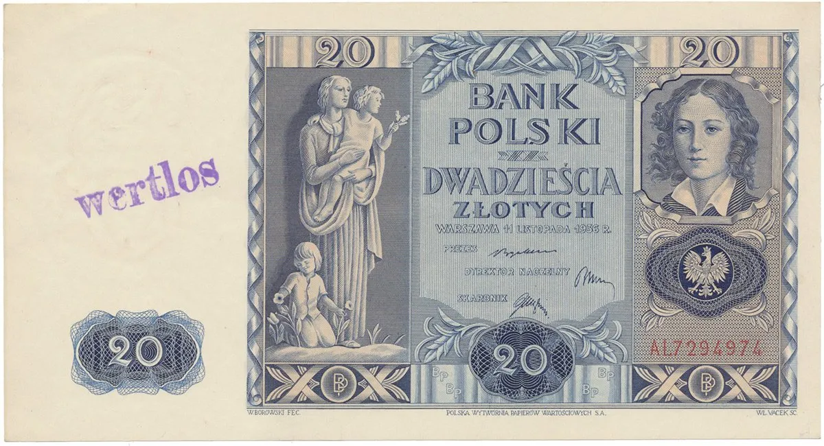 Polská platidla na československém území 1938-39 — 1