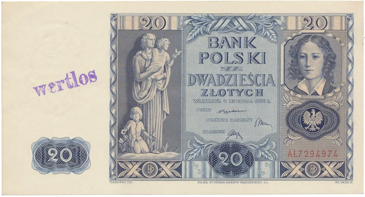 Polská platidla na československém území 1938-39 — 1