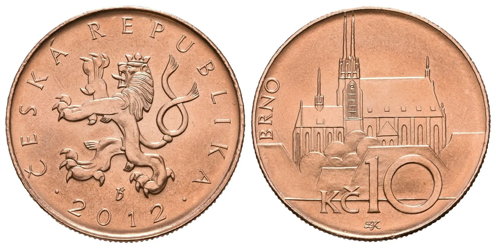 10 Koruna 2012