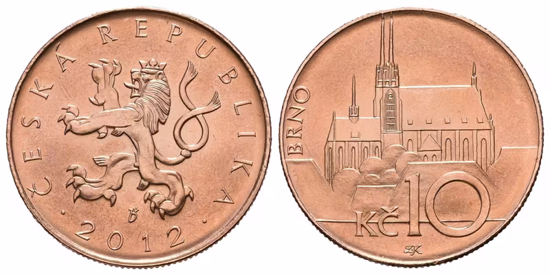 10 Koruna 2012
