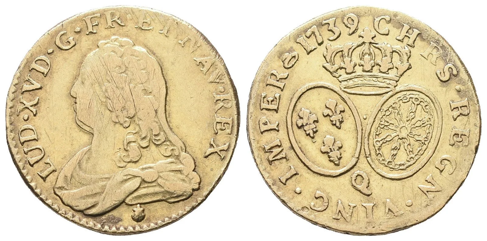 Francie, Louis XV., 1715 - 1774 — 1