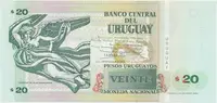 Uruguay, 20 Pesos Uruguayos 2000, P.83a - fotografie 2